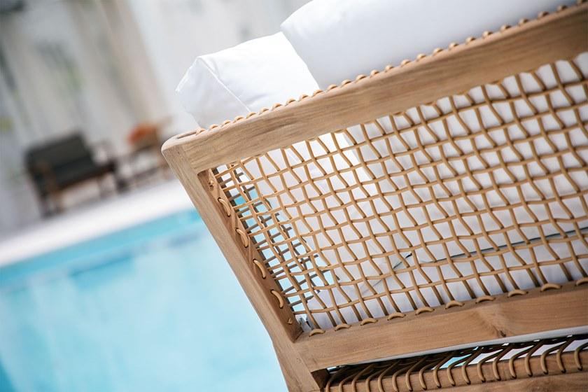 cbdesign Двойной центральный модуль для модульного дивана из тика Vienna Tj 386 - Вид №7