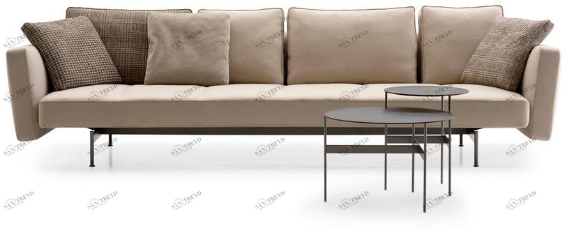 B&B Italia 4-х местный тканевый диван Saké sun-id-1458558