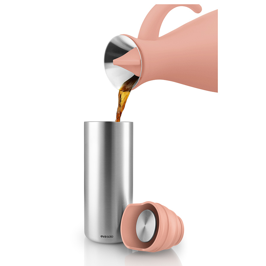 Термос 350 мл персиковый Urban To Go EVA SOLO ДИЗАЙНЕРСКИЕ 00-3872041 Розовый  - Вид №1