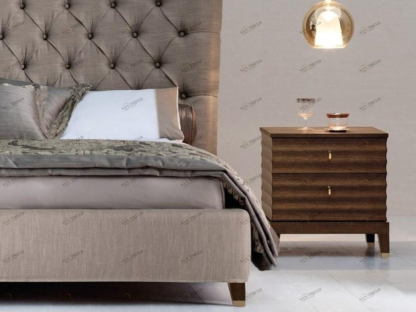 OPERA CONTEMPORARY Прямоугольная тумбочка из дерева с ящиками Elettra sun-id-1419431