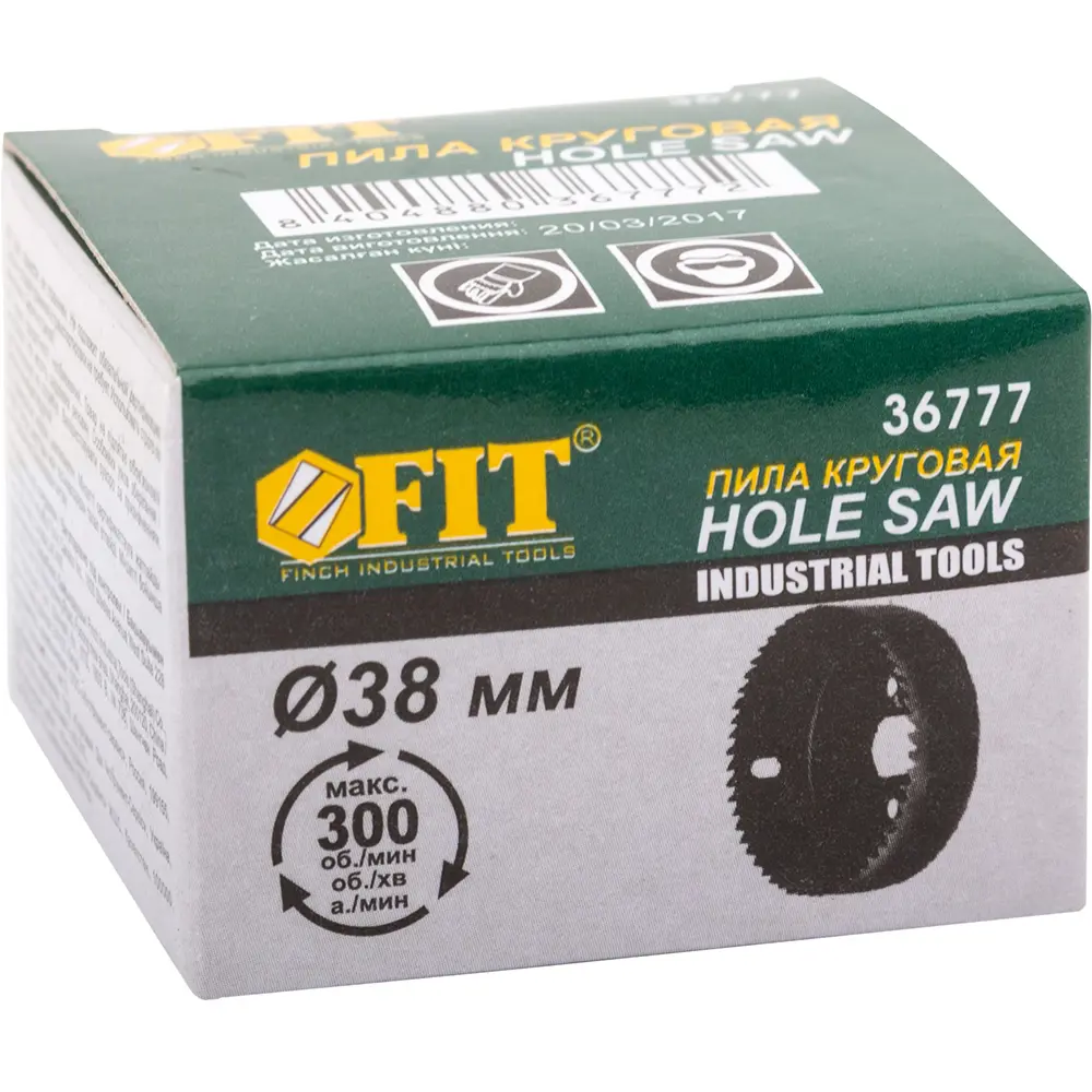 Коронка по дереву Fit 36777 38 мм 82262453 STLM-2169309  - Вид №1