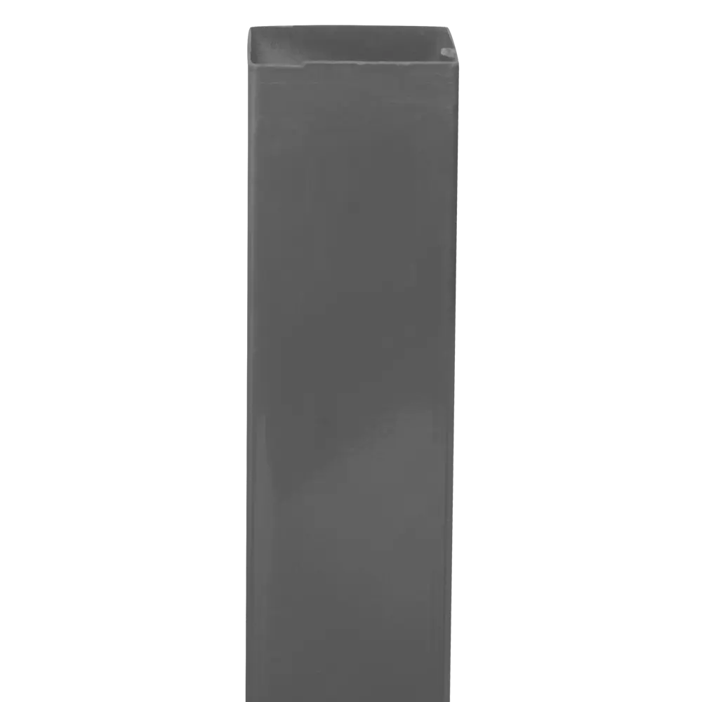 Столб для забора Grand Line 62x55 мм 2.5 м 5 отверстий RAL 7024 графит STLM-2158722 - Вид №2