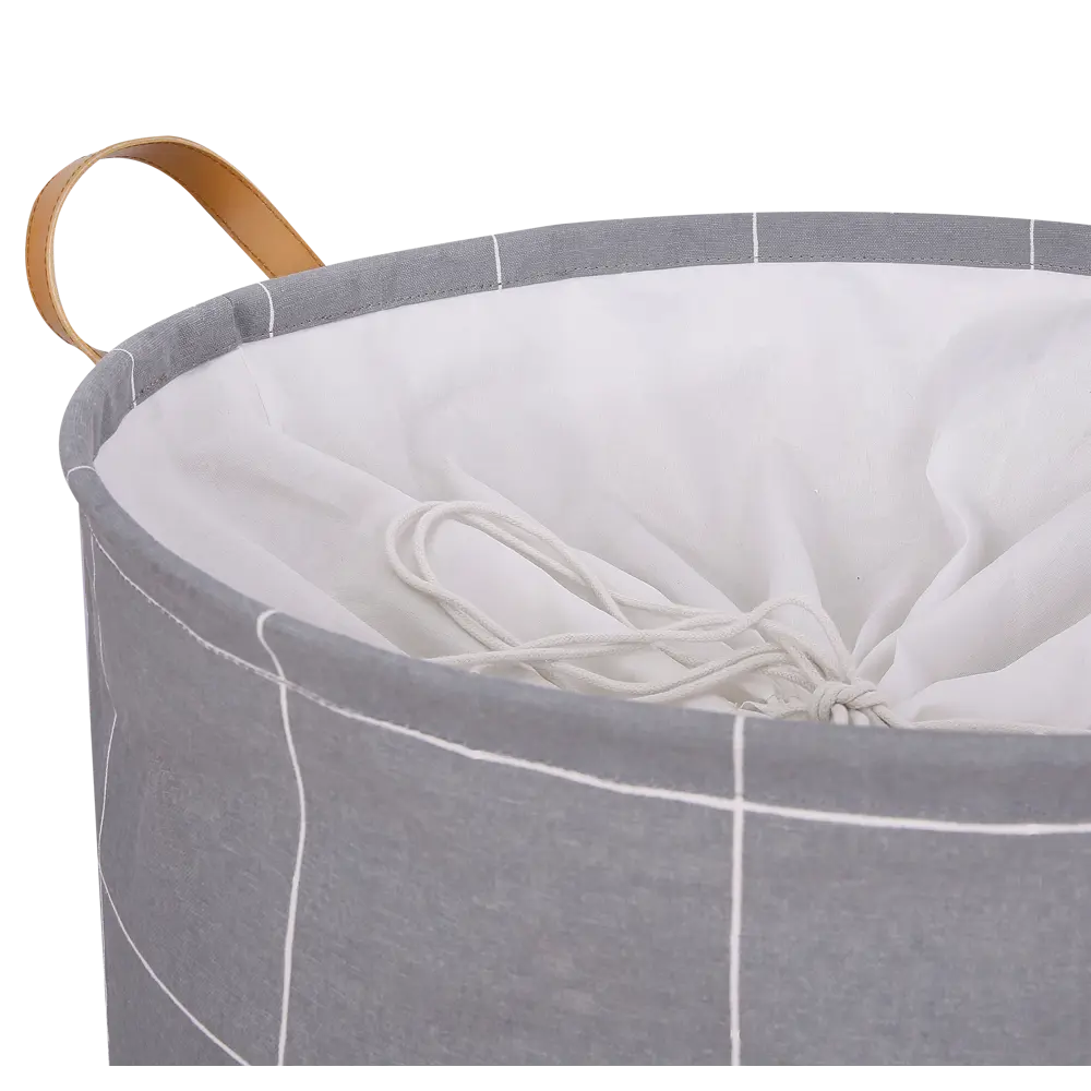 Корзина для белья Sensea Soft 60 л цвет серый STLM-2105711 - Вид №1