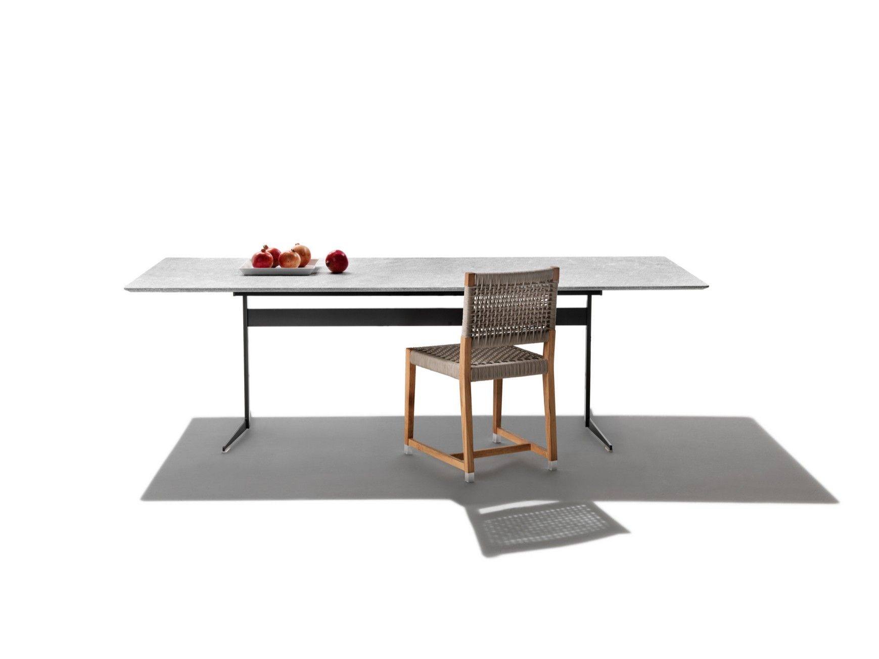 Прямоугольный каменный стол Flexform ARCH-00122916 - Вид №3