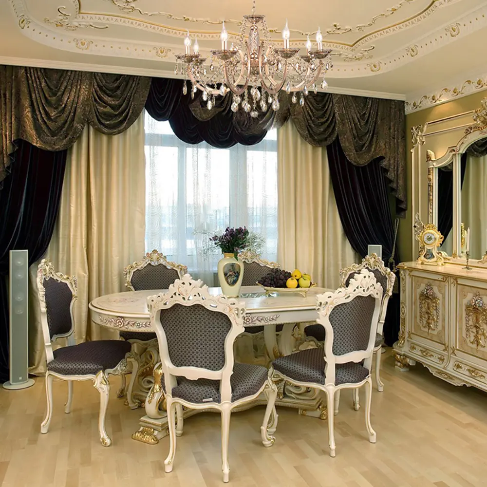 Люстра хрустальная подвесная Helda 8 ламп Е14 цвет бронза LAMPLANDIA STLM-2188048 - Вид №8