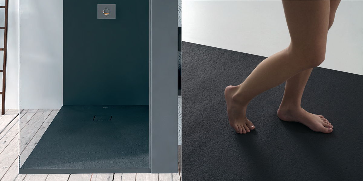 ДУШЕВОЙ ПОДДОН ZEUS 140X100 СМ GRAPHITE McBath ZEUS100 - Вид №1