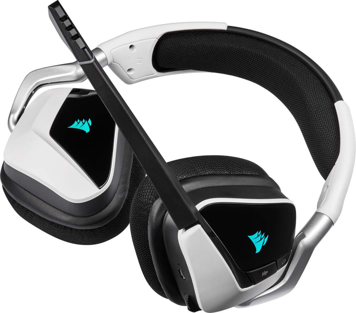 CA-9011202-EU Игровая гарнитура gaming™ void rgb elite wireless premium gaming headset with 7.1 surround sound, white Corsair Santreyd  - Вид №8