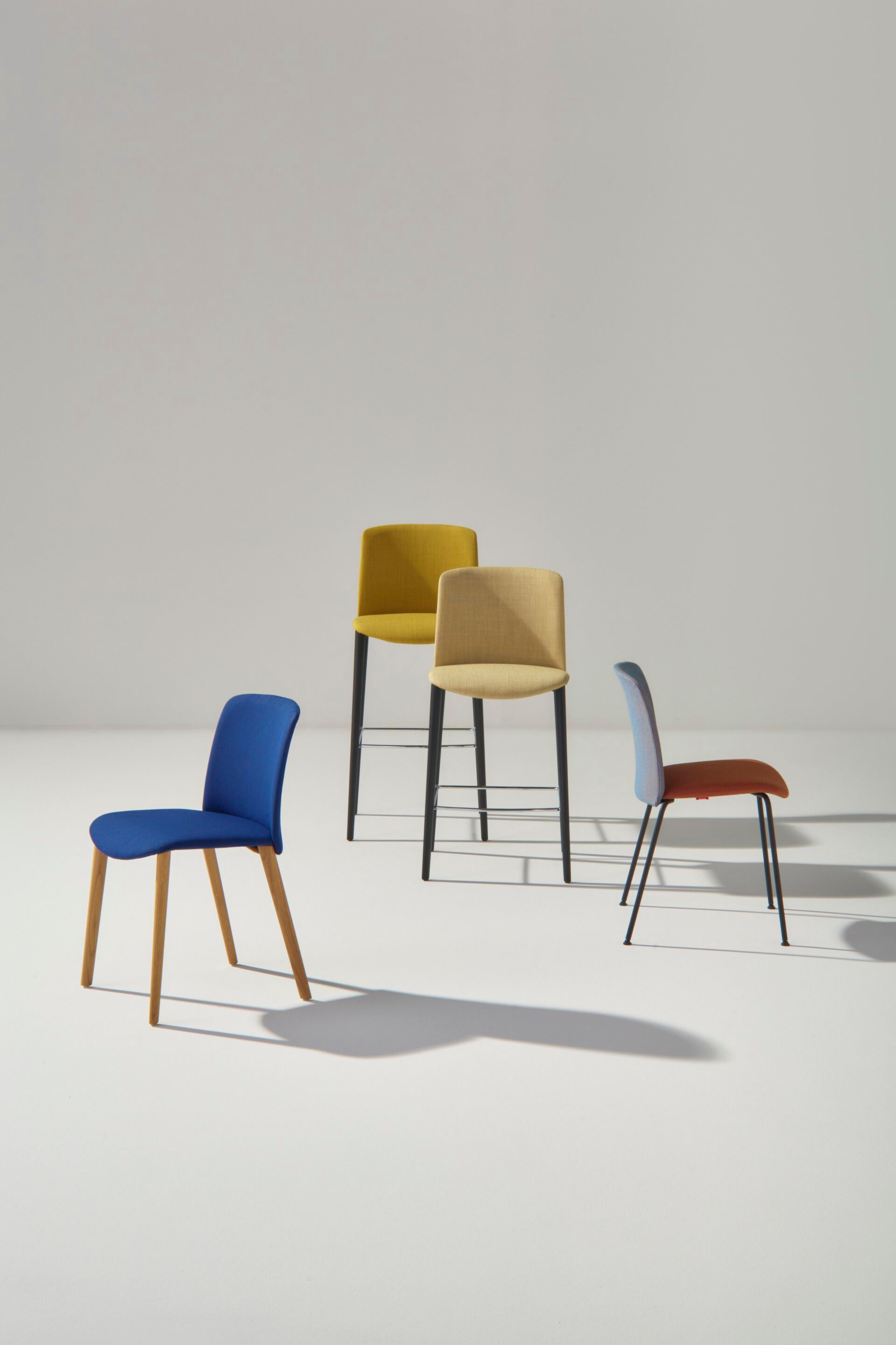 Металлический мягкий стул Arper Mixu 02 ARCH-00129971