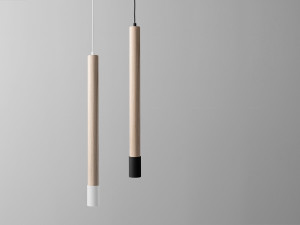 Светодиодный подвесной светильник из массива дерева