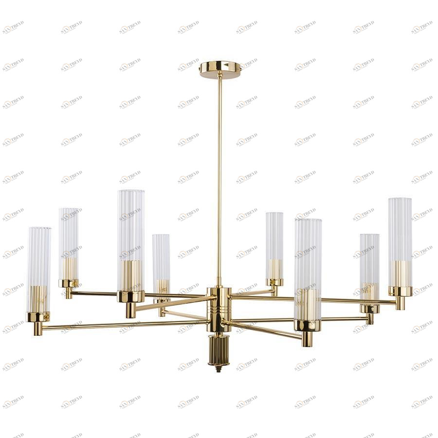 Подвесная люстра Kutek Mood Seti SET-ZW-8 (Z) KUTEK ДИЗАЙНЕРСКИЕ, SETI 313488 Золотой 