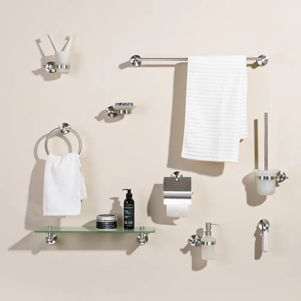 Держатель для полотенца Force цвет хром WESS STLM-2123178 - Вид №3