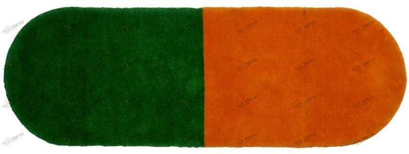 ASPLUND Овальный коврик ручной работы из шерсти sun-id-1399183