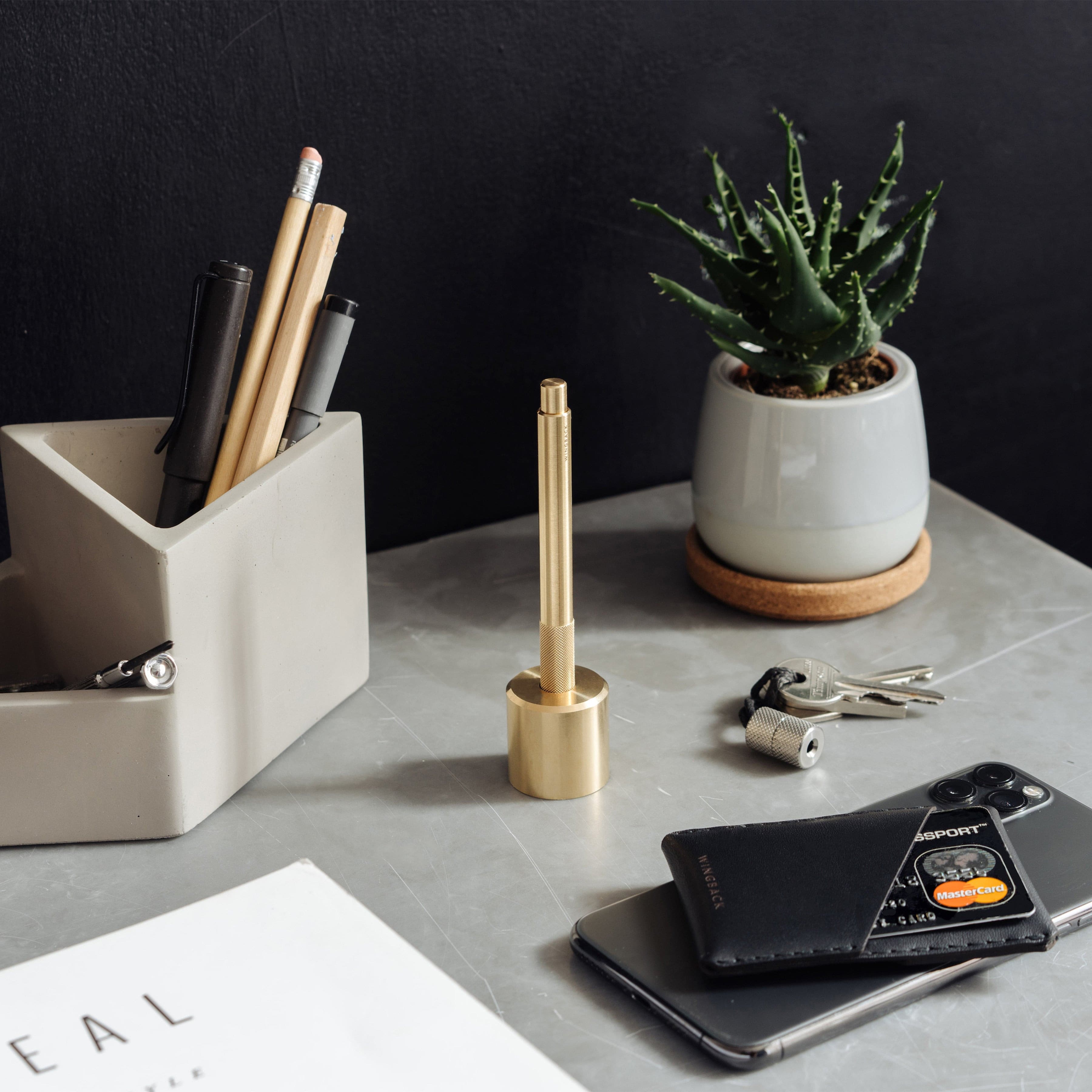 W207BRA-7 Механический карандаш - латунь - 0,7 мм Wingback  - Вид №8