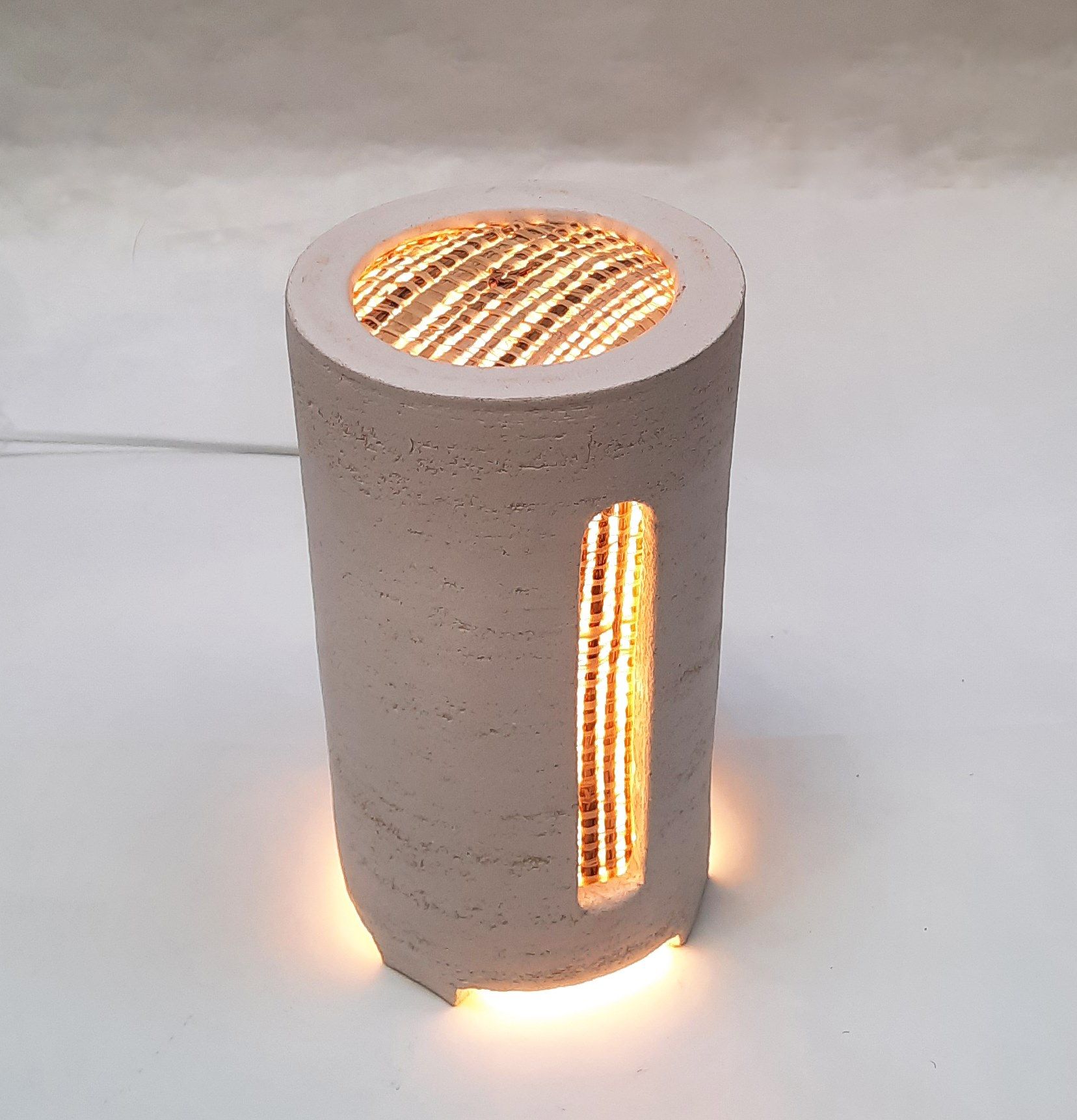 Керамическая настольная лампа ручной работы ICI ET LÀ керамическое освещение ARCH-00118995 - Вид №3
