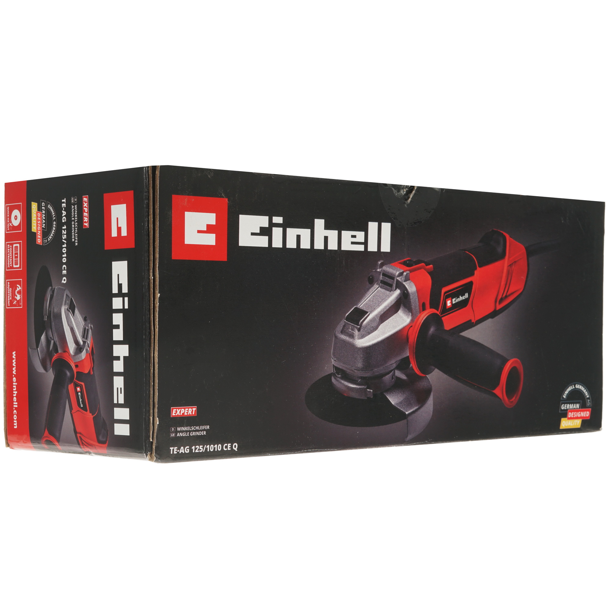 Углошлифовальная машина (УШМ) Einhell TE-AG 125/1010 CE Q 5346597 STDN-0036952 - Вид №7