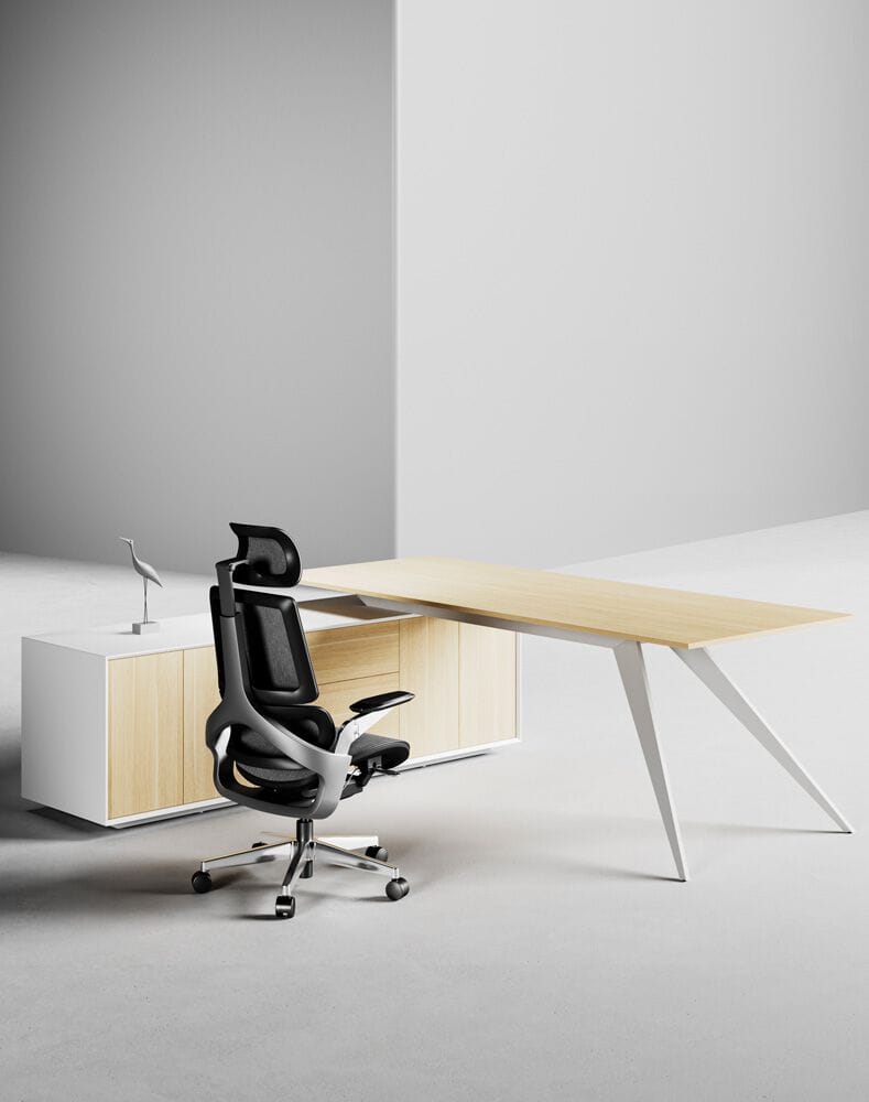 MDF направленный угловой стол с ящиками WORKSPACE Zenon ARCH-00004350 - Вид №5