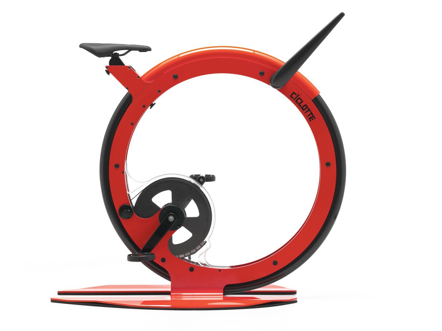 Велотренажер из стали и углеродного волокна Ciclotte CICLOTTE BIKE ARCH-00049636 - Вид №4