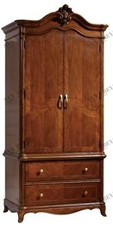 Arrediorg.it® Шкаф каштановый с комодом Saletti 202-06a 