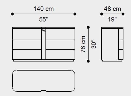 Многослойный комод ETRO Home Interiors Lasa ARCH-00017779 - Вид №3
