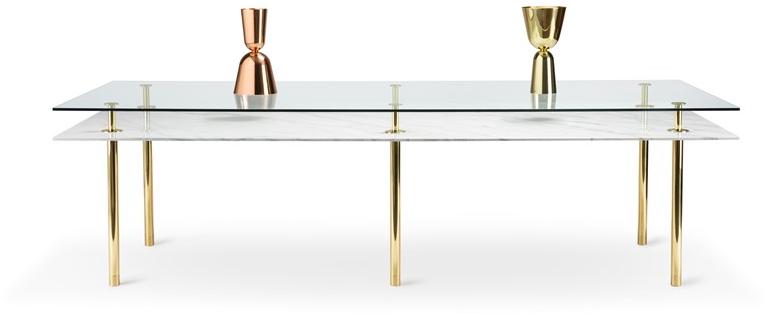 GHIDINI1961 Прямоугольный мраморный стол Legs sun-id-1466202 - Вид №8