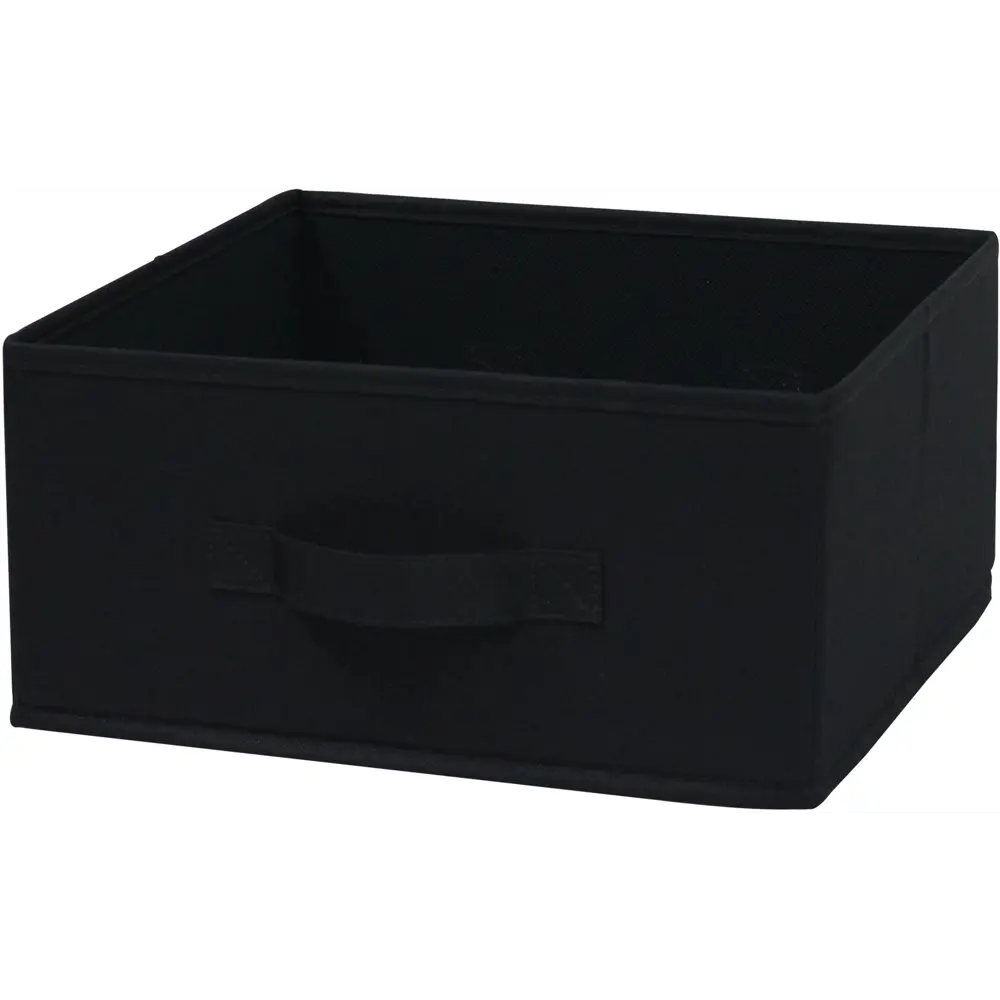 Короб Spaceo KUB Paris 15x31x31 см 14.4 л полиэстер цвет чёрный 81990622 STLM-2009935 - Вид №1