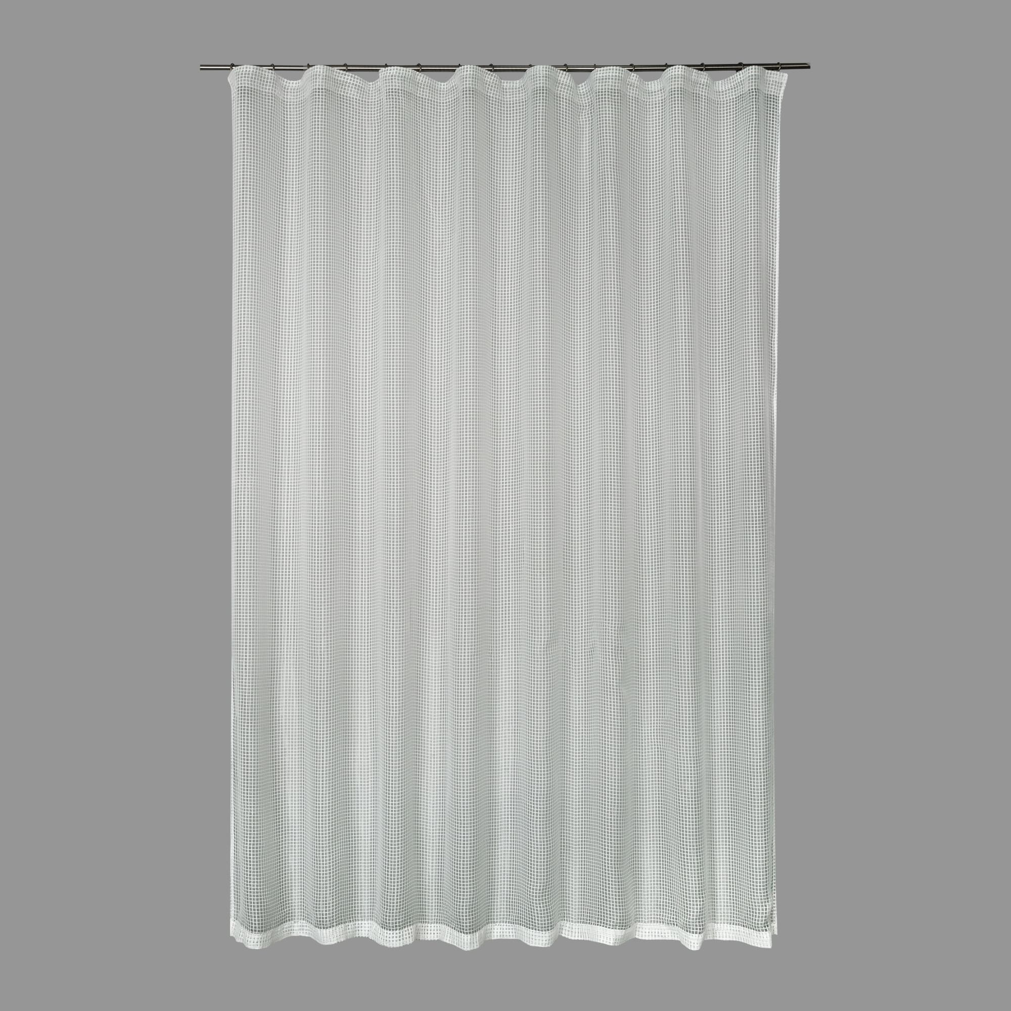 82306573 Тюль на ленте «Саро», 260х250 см, клетка, цвет белый Santreyd  - Вид №1