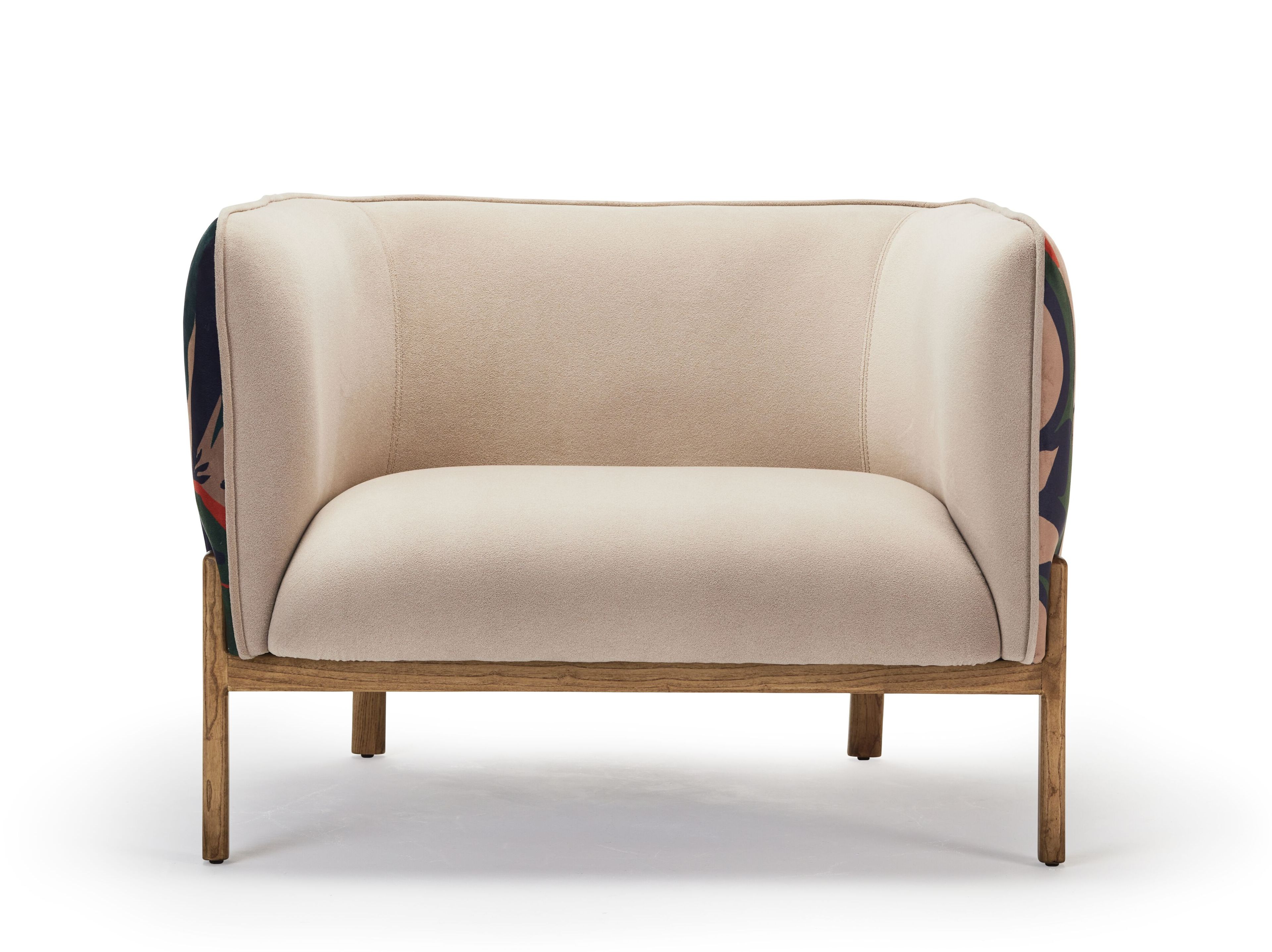 Тканевое кресло с подлокотниками Papell Design Arvil ARCH-00110992