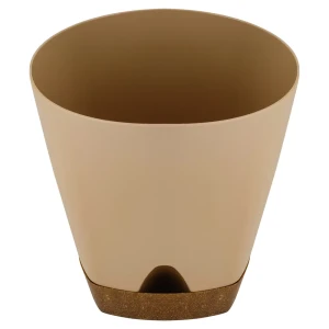 Горшок для цветов INGREEN Wood 4 л коричневый 89416373