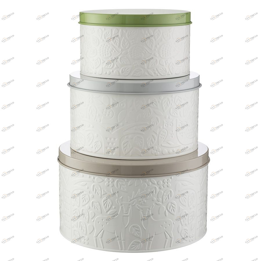 Набор емкостей для торта и пирожных In the Forest Mason Cash 2001072