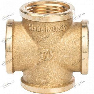Крестовина ВР 1" латунь STOUT SFT0030000001