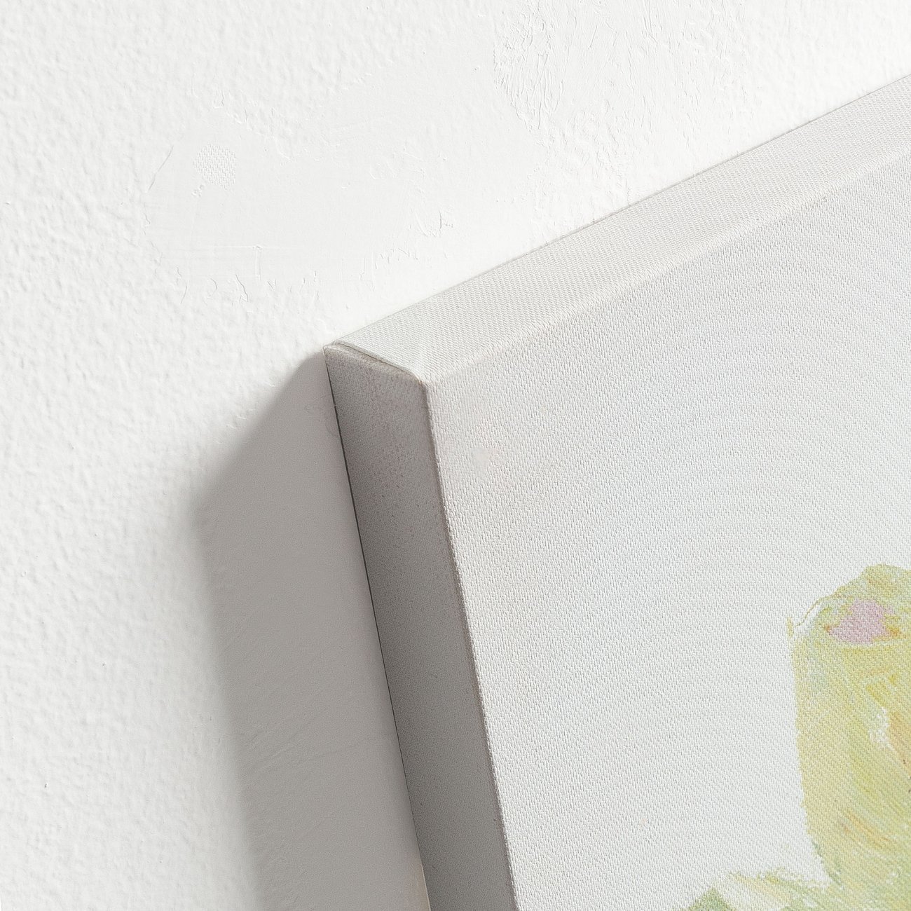 Картина на холсте 50x50 см Damien от La Forma LA FORMA DAMIEN 343007 Белый;зеленый  - Вид №1