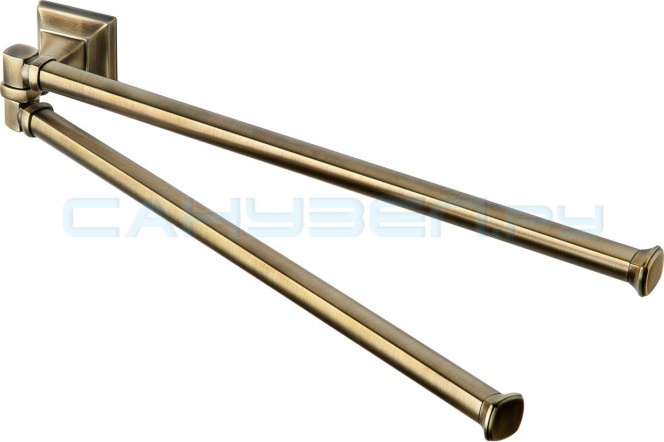 B3212 BR Полотенцедержатель двойной 41.5 см (бронза) COLOMBO PORTOFINO Colombo Design