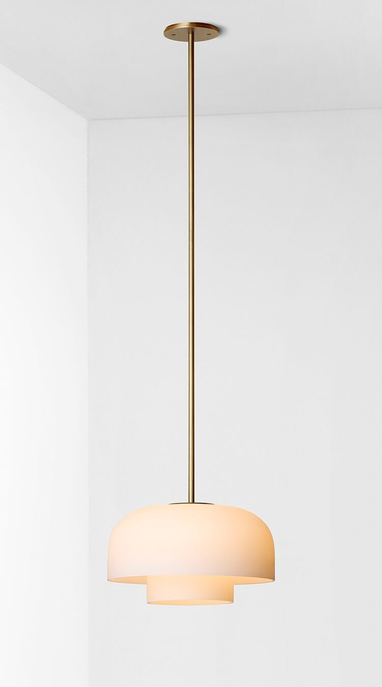 Стеклянный подвесной светильник Articolo Studios Роло ARCH-00123212 - Вид №1