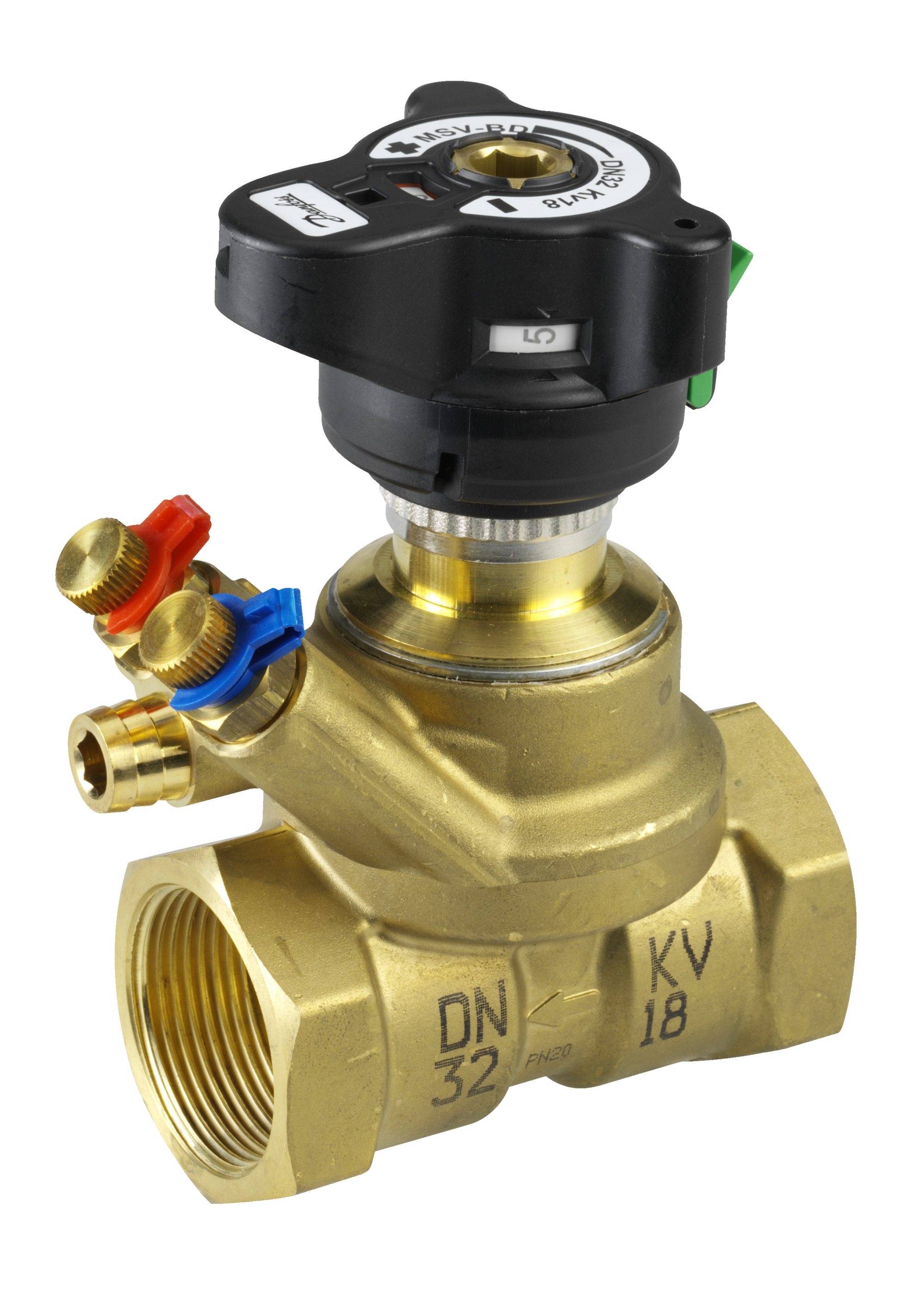 Danfoss Ручной балансировочный клапан MVT MVT Ду15 Ручной балансировочный клап. LF 003Z4080  - Вид №12