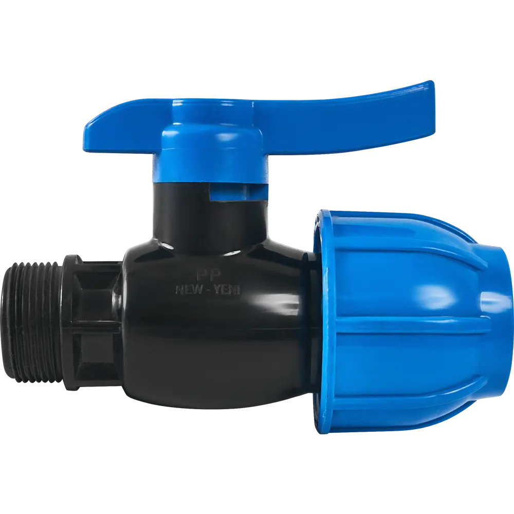 Шаровой кран Политэк 1 1/4" для систем водоснабжения 82382752 STLM-0808102 - Вид №1