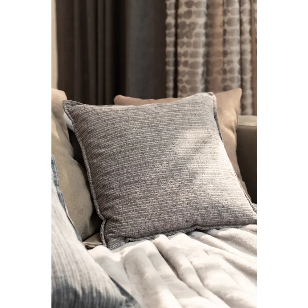 Подушка «Джини» 43x43 см цвет синий LINEN WAY STLM-2105239 - Вид №4