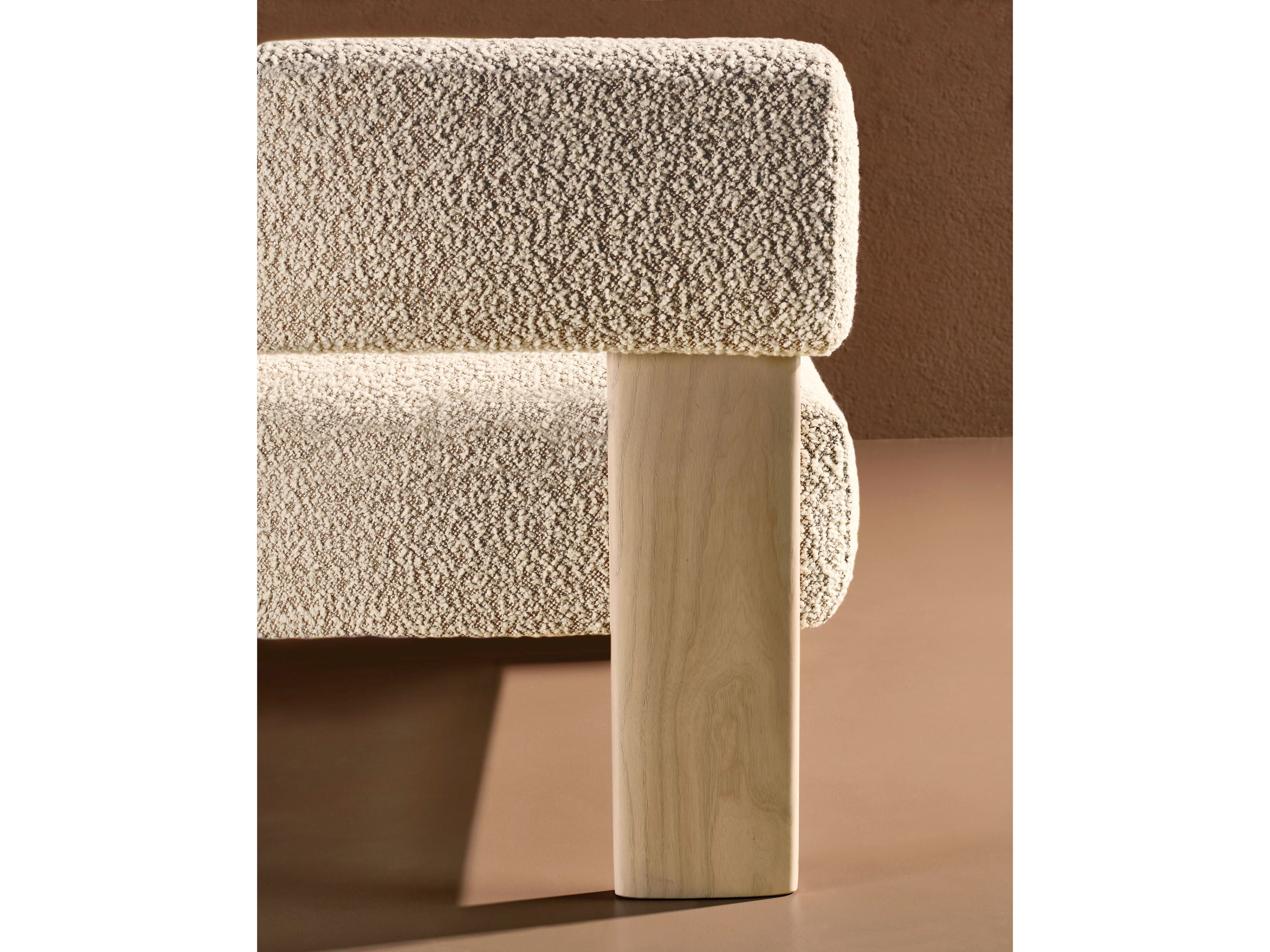 Тканевое кресло с подлокотниками Naturedesign Home ARCH-00076460 - Вид №2