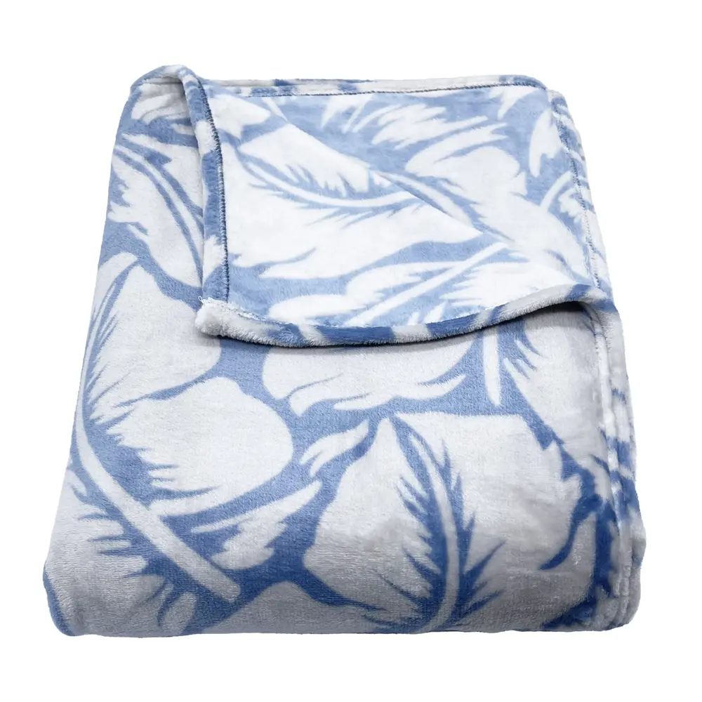 Плед Ardenza Inula 150x200 см фланель цвет голубой 84253134 STLM-2190954 - Вид №1