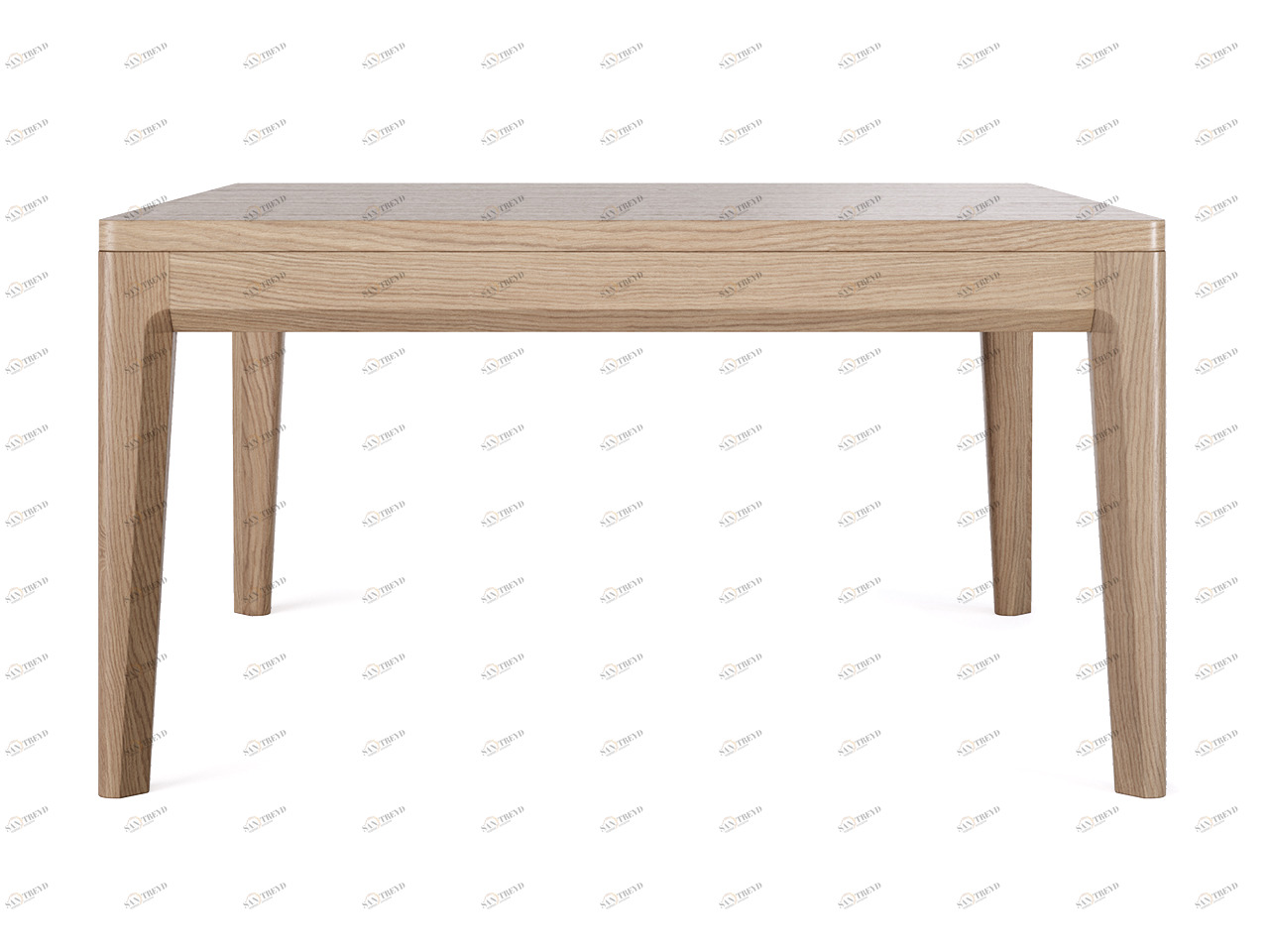 Журнальный столик квадратный 65 см осветленный дуб Case №1 THE IDEA  210084 Бежевый 