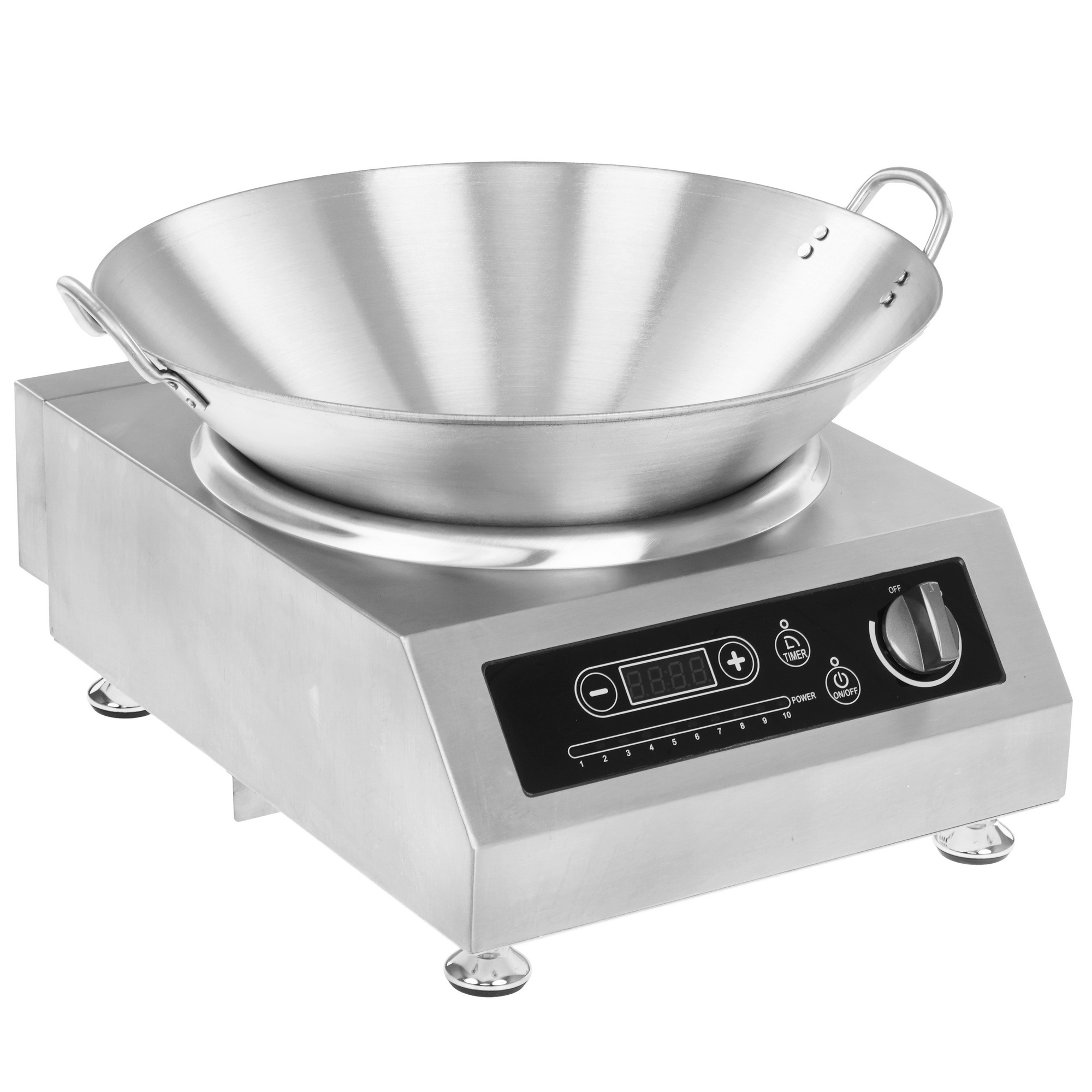 9909608 Плита компактная электрическая Viatto VA‑IC3520WOK серебристый STDN-0032854