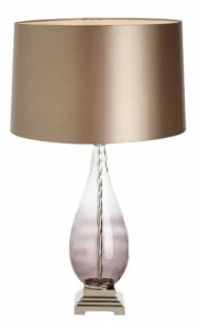 Настольная лампа Salou от RVAstley 5873 RVASTLEY ВАЗА 061990 Бежевый;прозрачный;фиолетовый