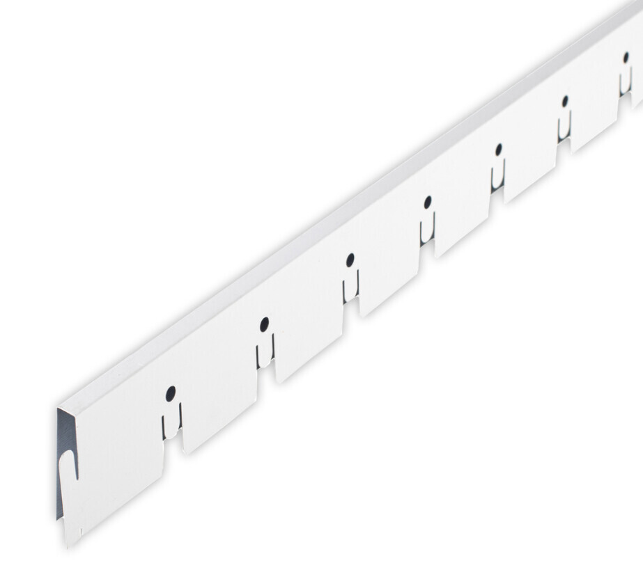 82151720 Рейка направляющая грильято 50x50x40 мм белый 2.4 м STLM-0020463 АЛБЕС 