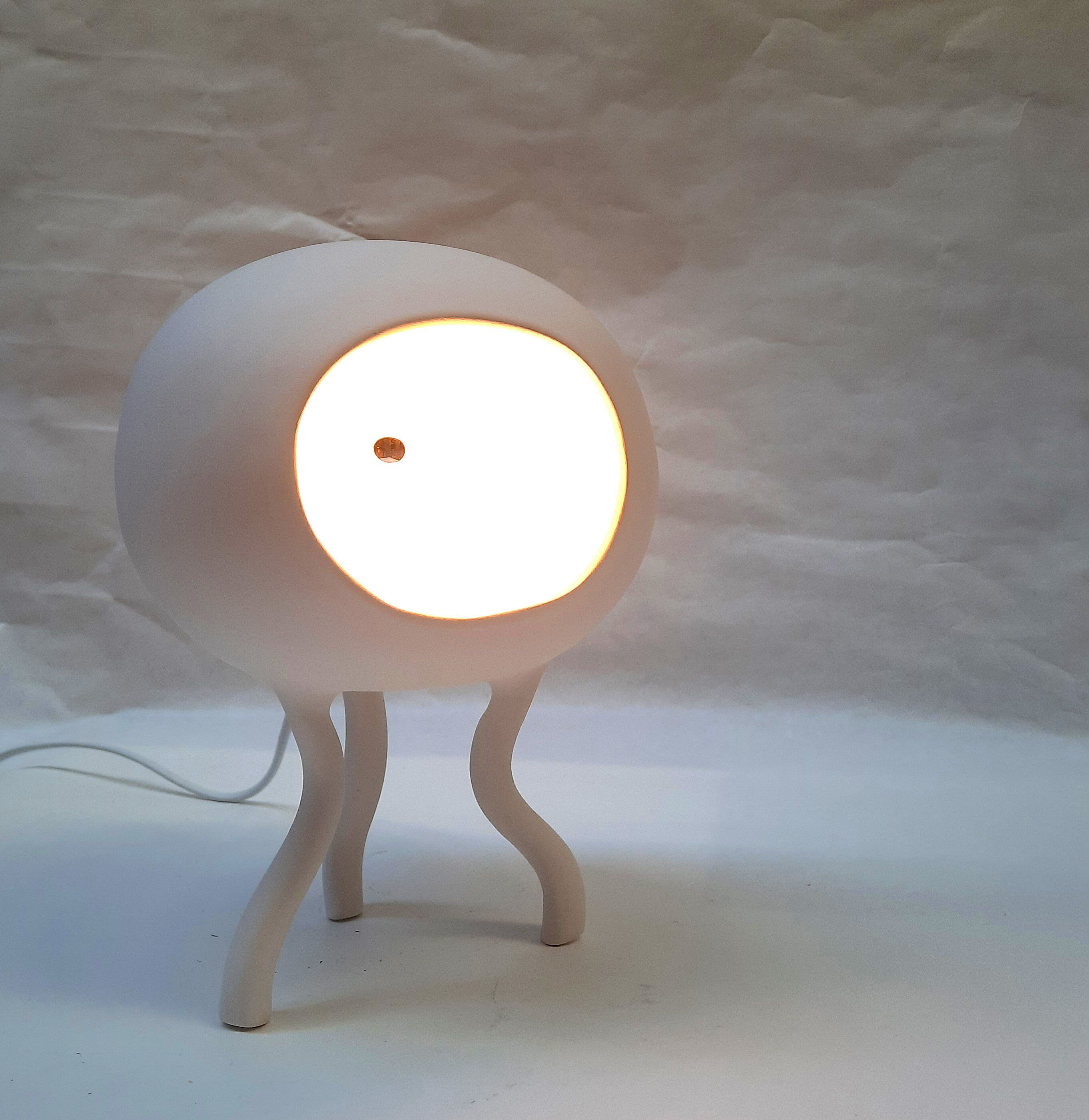 Керамическая светодиодная настольная лампа ручной работы ICI ET LÀ керамическое освещение ARCH-00132395 - Вид №2