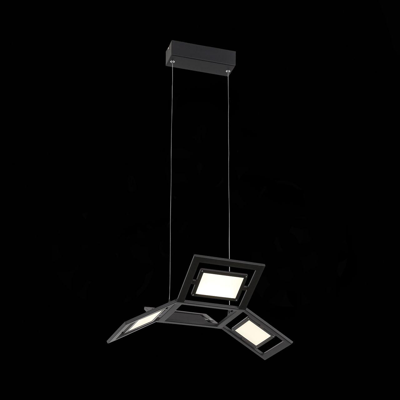 Подвесной светодиодный светильник ST Luce Elicano SL842.403.04 ST LUCE ДИЗАЙНЕРСКИЕ, ELICANO 276141 Черный  - Вид №3
