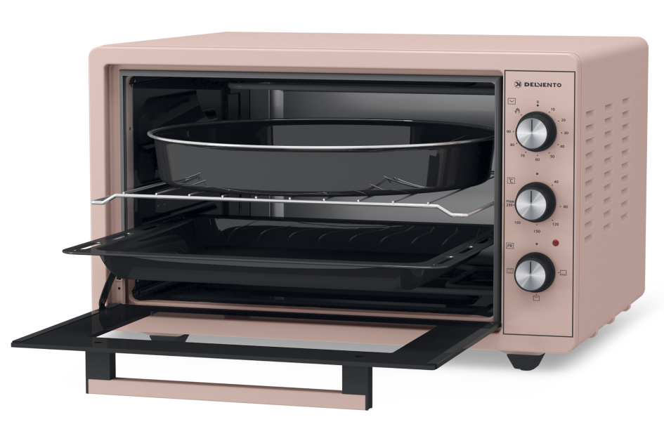9057879 Мини-печь Delvento D4405 розовый STDN-0055770 - Вид №3