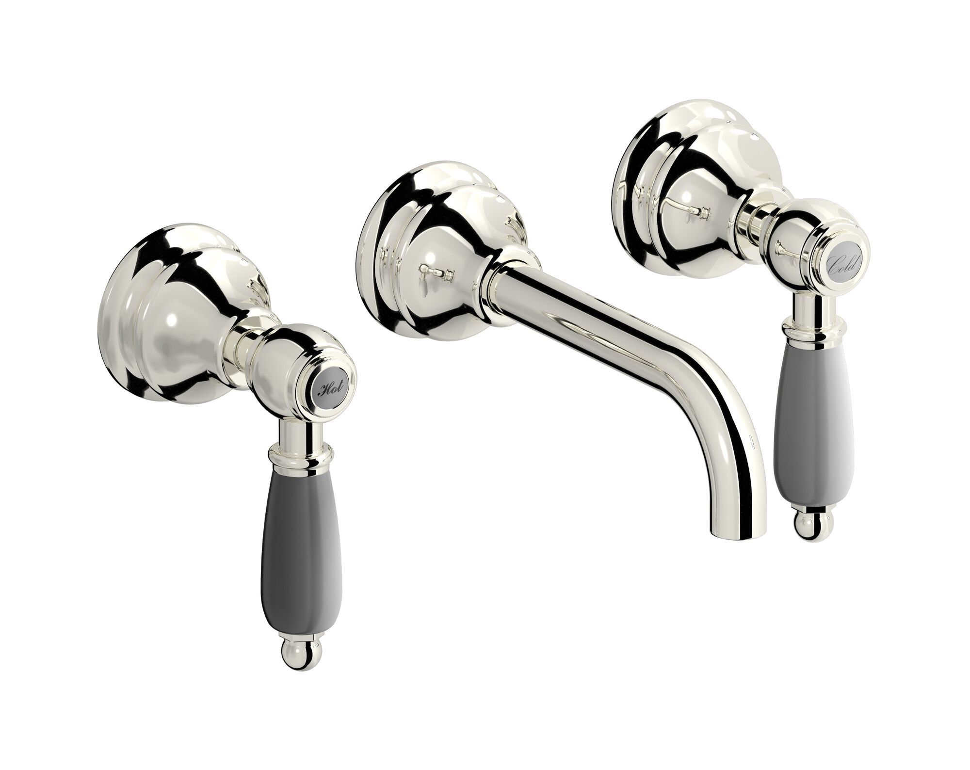 Настенный смеситель для раковины с 3 отверстиями IB Hermes + Hermes Elle ARCH-00105849 - Вид №3