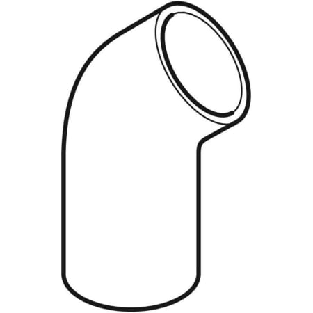 366.055.16.1 Отвод удлиненный Geberit PE Geberit  - Вид №4