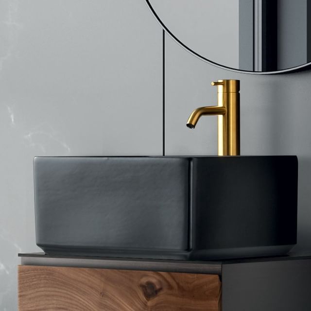 C525M3L70.101RV Тумба подвесная с 3 выдвижными ящиками 50 см A. e T. Italia TRACE Белый матовый - Дуб Италия AeT ITALIA - Вид №4