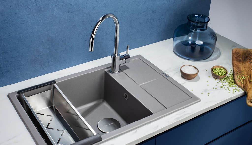 Кухонная мойка Sumi 78-LB BL OMOIKIRI 4993719 - Вид №4