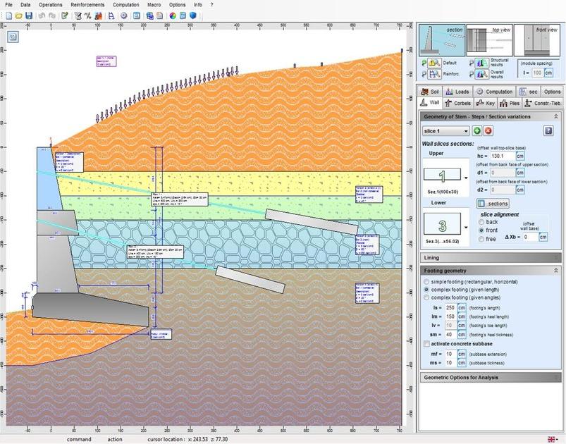 CDM Dolmen Программное обеспечение для расчета и проверки подпорных стен sun-id-1370672 - Вид №5